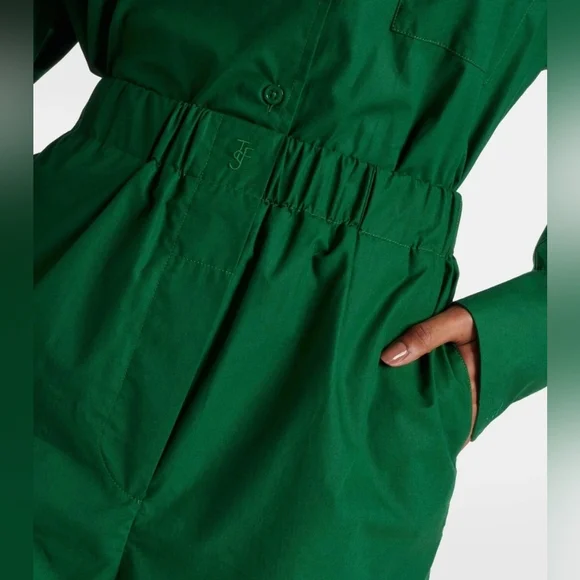 The Frankie Shop Lui High Rise Cotton Shorts - Picture 4 of 11